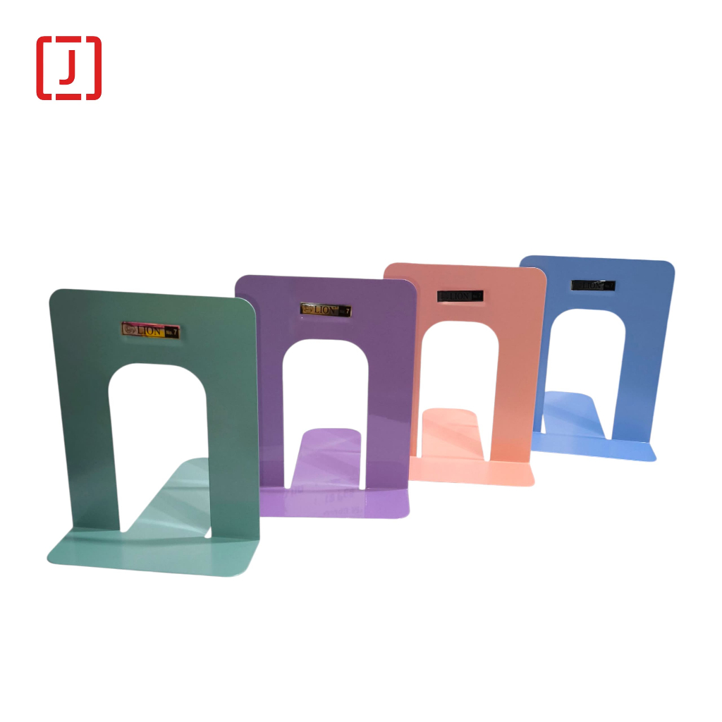 

Standard Book Lion No 7 Penahan Buku Warna Pastel 1 Set Isi 2 untuk Pengaturan Buku - Desk Meja