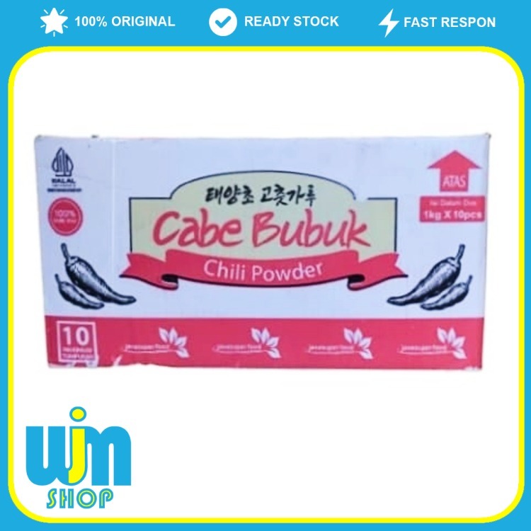 

Bubuk Cabe Kasar 1kg x 10 pcs Java Super Food Chili Powder