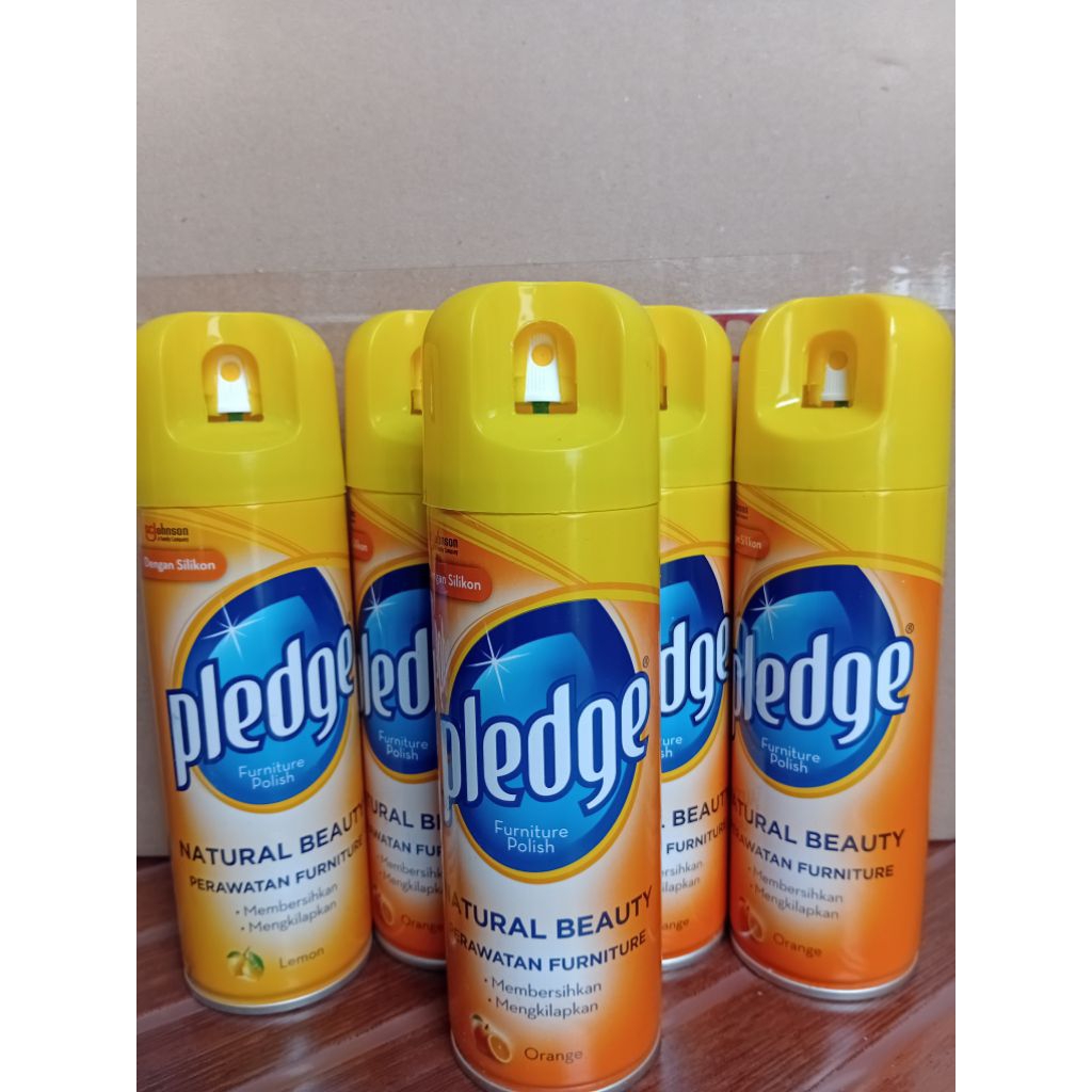 PLEDGE KECIL 160 GRAM ORANGE/lemon PLEDGE PENGKILAT MOTOR