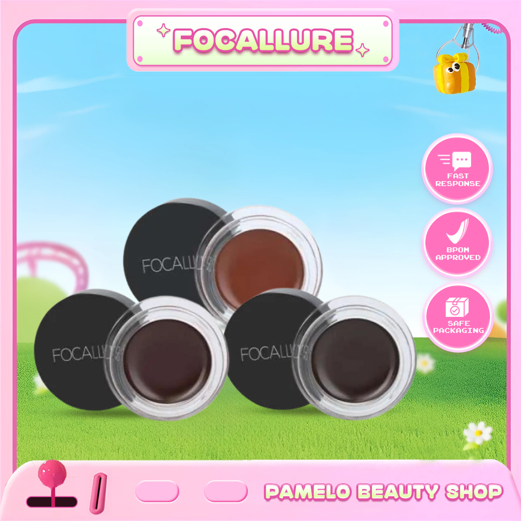 ❤️ Pamelo ❤️ FOCALLURE Eyebrow Cream Gel Pensil Alis FA23 - Kosmetik Mata Waterproof