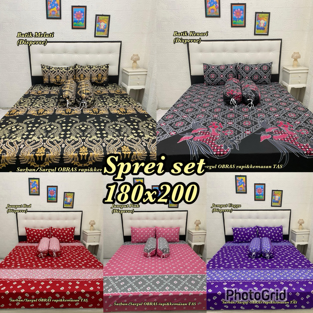 BATIK SPREI JADUL SPREI PEKALONGAN TERBARU SPREI TERMURAH SPREI BATIK