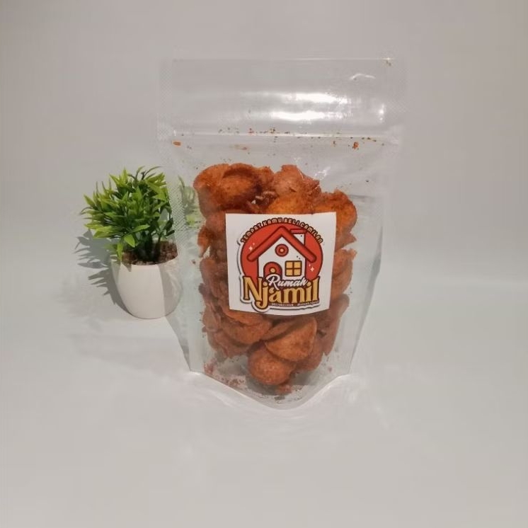 

Basreng Pedas Rumah Njamil Basreng Bulat Pedas