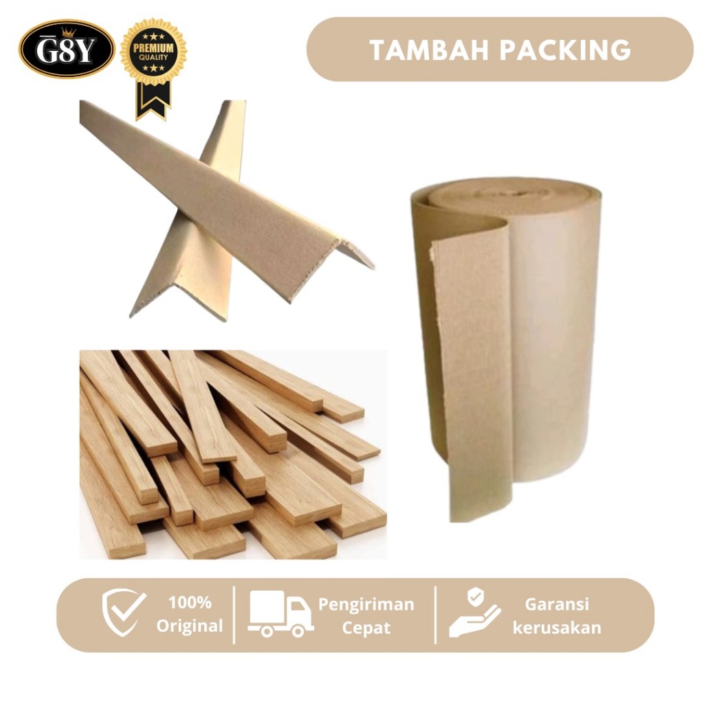 

Tambahan Packingan WPC PANEL | Siku Kardus / Double dus extra