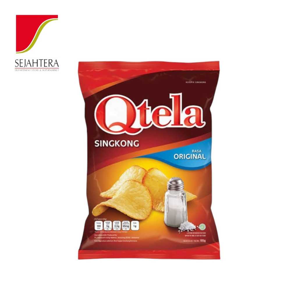 

QTELA CASSAVA CHIPS 55g/ 60g BKS