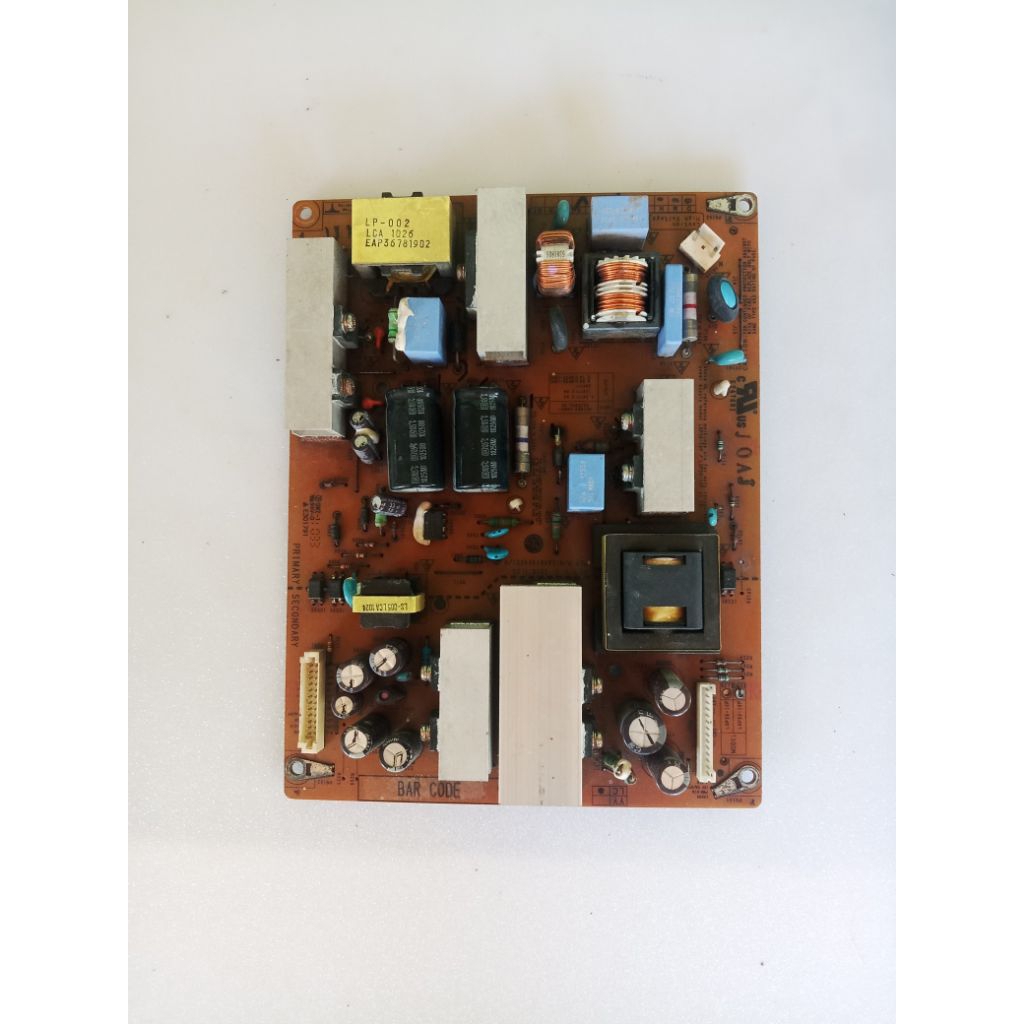 psu - power suplai tv LG 32LD450 second 100% normal