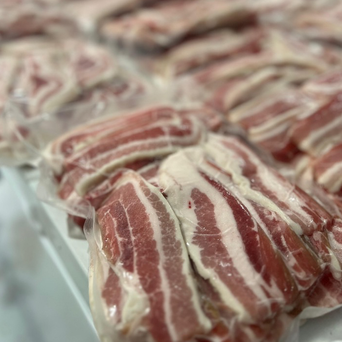 

Daging Babi Korea Untuk Grill Hotpot Shabu Tebal 2mm Berat 500gr