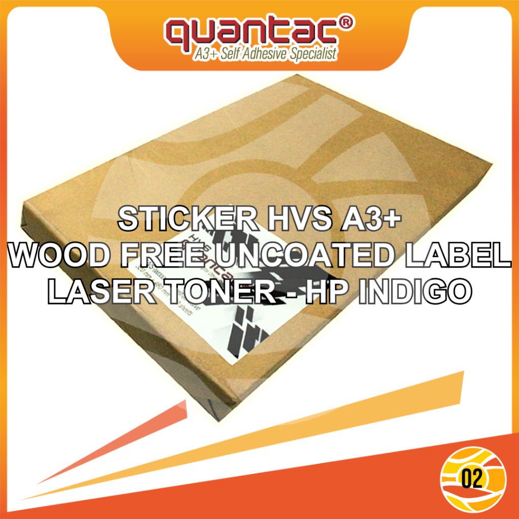 

Quantac Sticker HVS Paper A3+ Stiker Kertas Matte Wood Free Digital Print - Instant/Sameday
