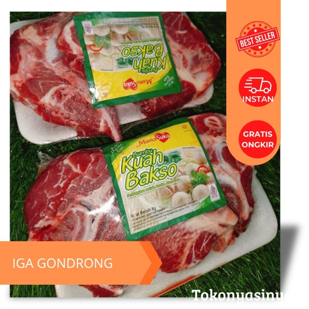 

iga gondrong 1kg,iga sapi