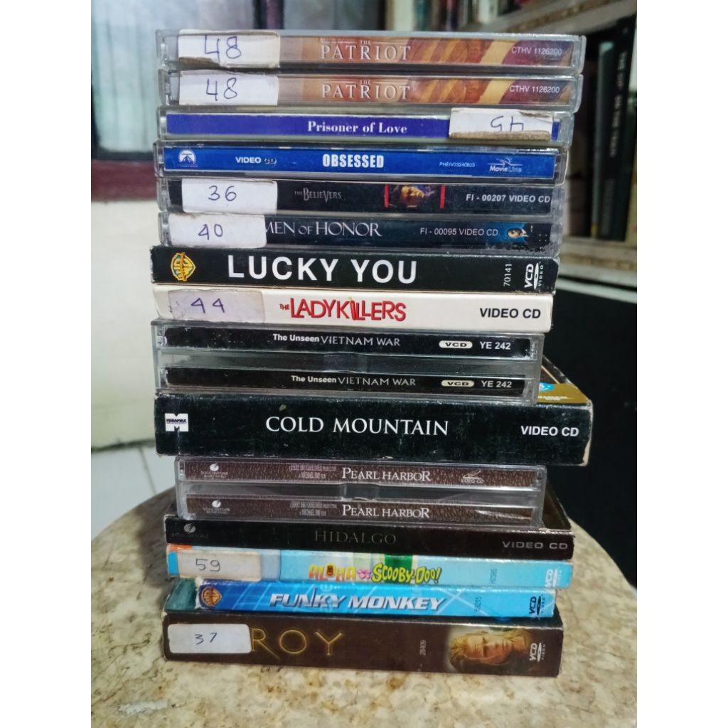 KASET VCD ORIGINAL BEKAS ( PELEM )