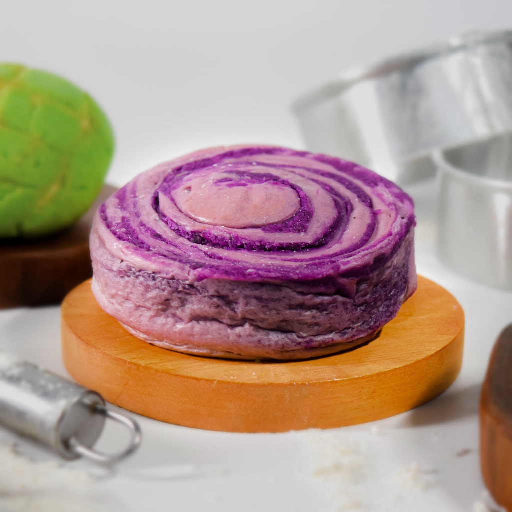 

roti ube taro