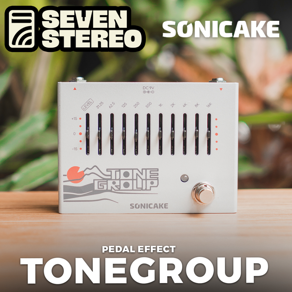 Sonicake TONE GROUP - 10 Band Graphic Equalizer Analog EQ Guitar Pedal