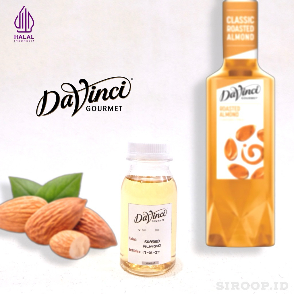 

Davinci Roasted Almond Syrup Flavour Repack (30ml,75ml,100ml)