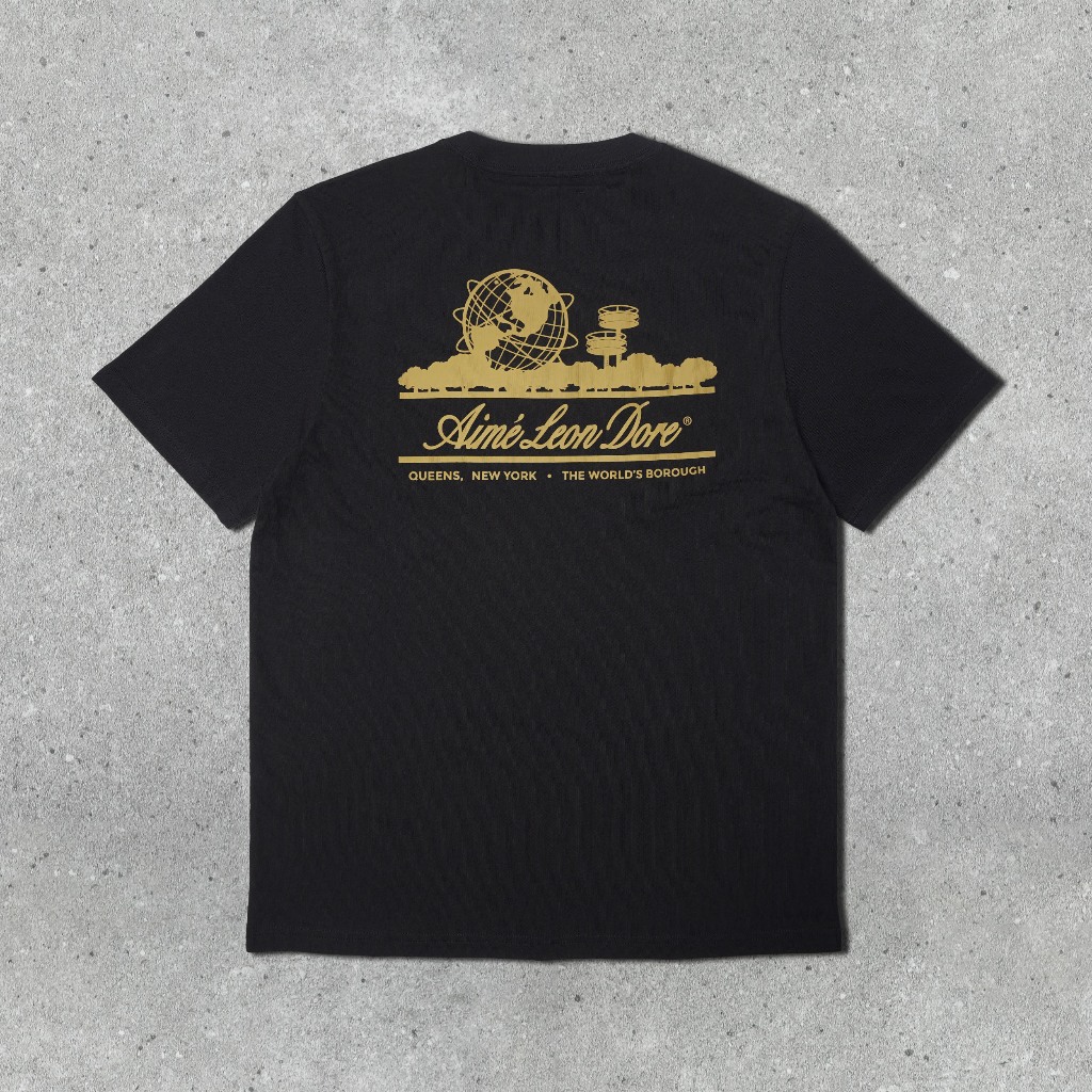 Kaos Aime Leon Dore Unisphere Tee - Black