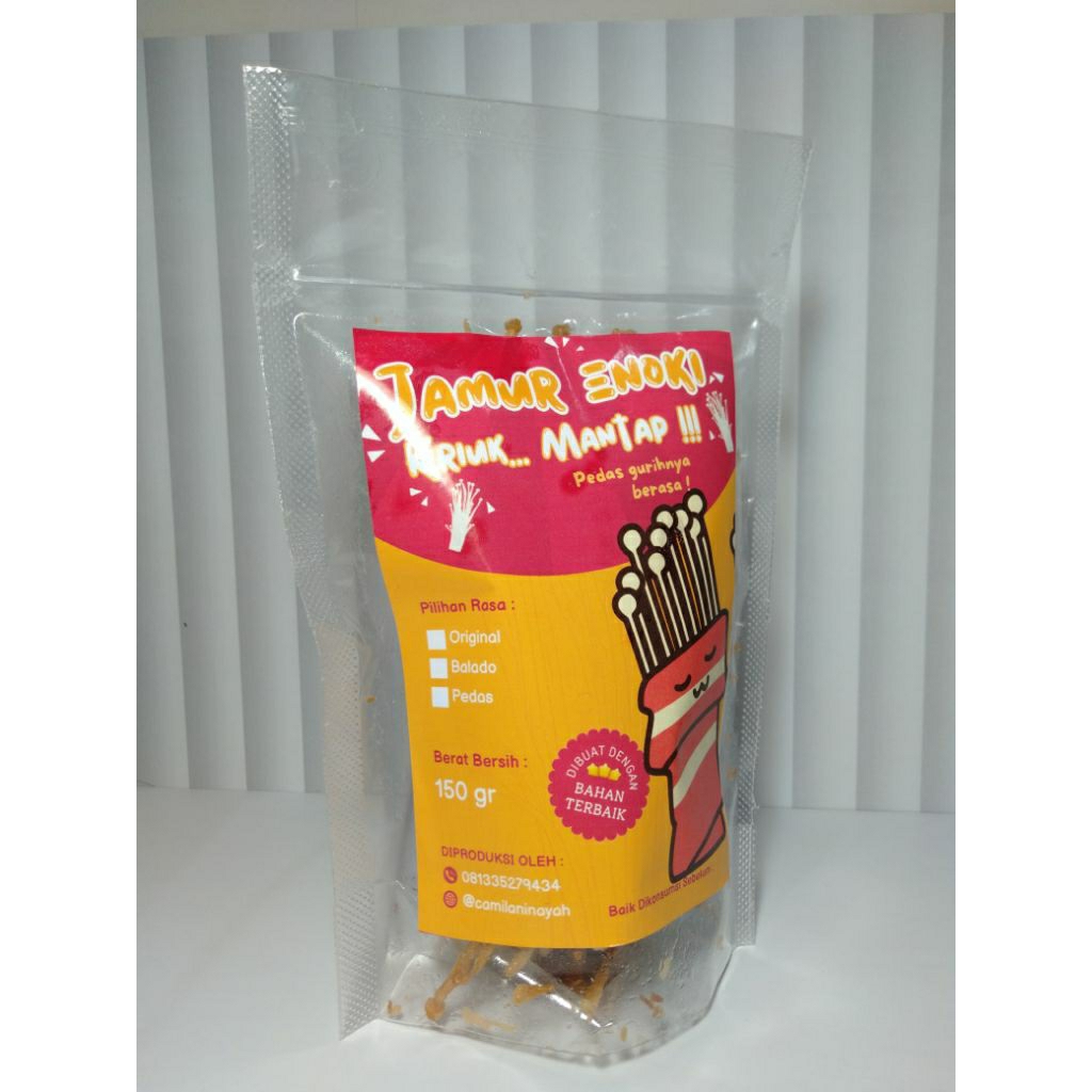 

Jamur Enoki Krispi