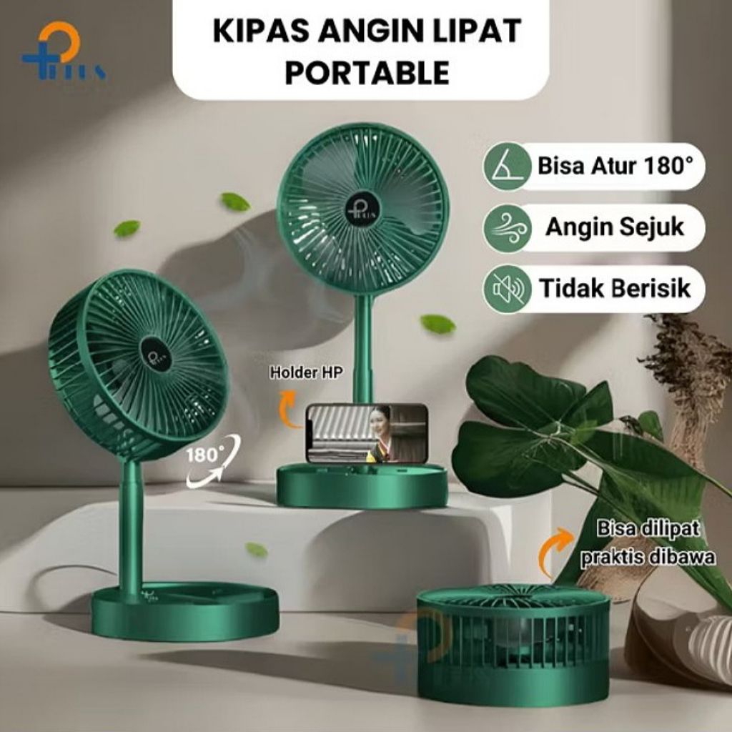 Kipas Angin Lipat Portable /Kipas Angin Portable Meja Putar