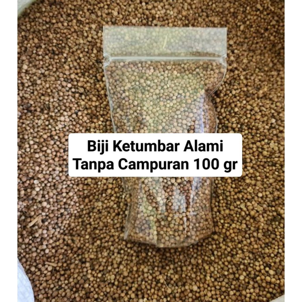 

Biji Ketumbar Utuh Alami 100gr – Rempah Dapur Murni | Aromatik & Segar | 100% Herbal Asli