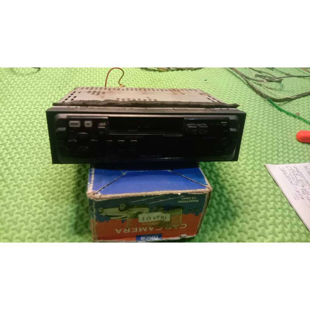 RADIO KASET BEKAS JADUL. TAPE MOBIL JADUL. PIONEER KEH-3077ZY. KONDISI BEKAS NORMAL.