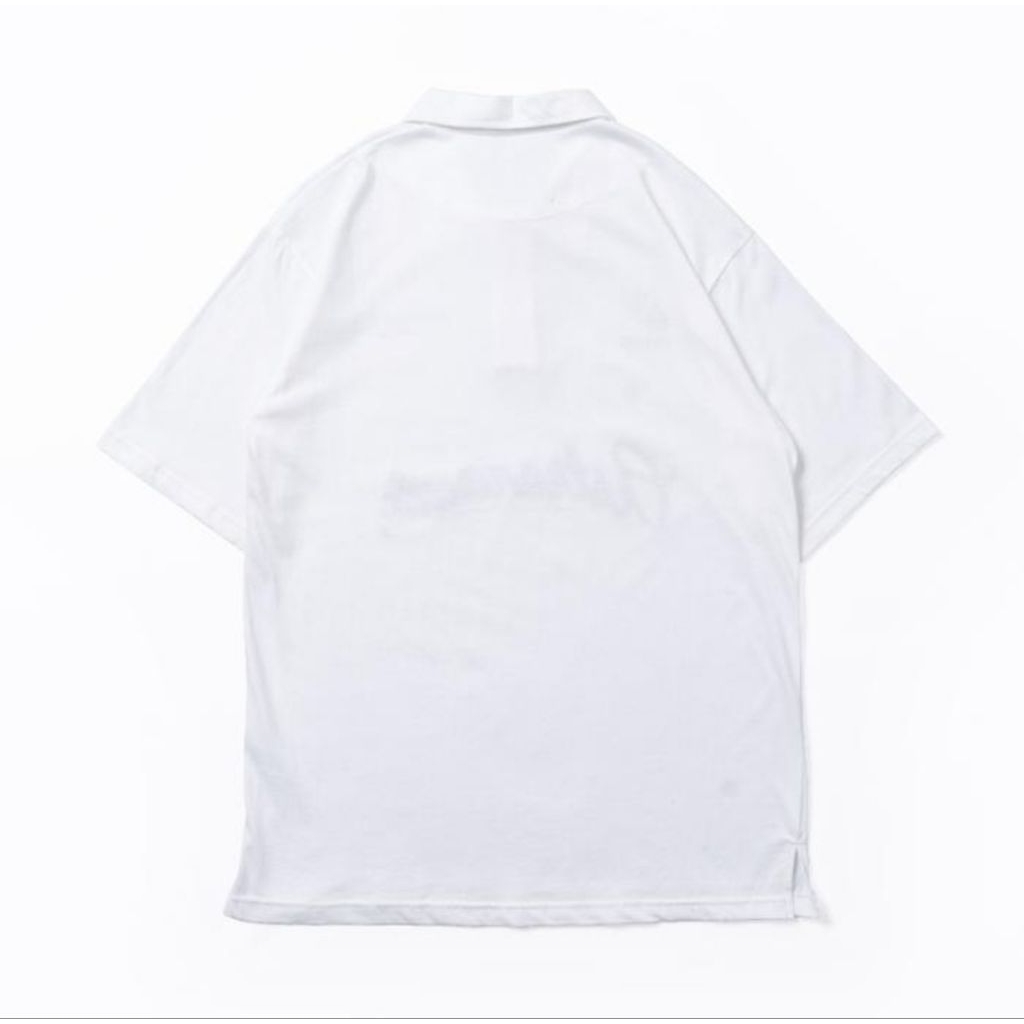 Oversize Tshirt Vintage | Collar. putih