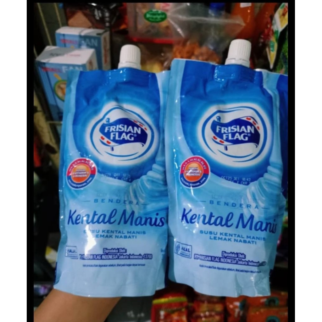 

Susu kental manis Frisian flag pouch putih