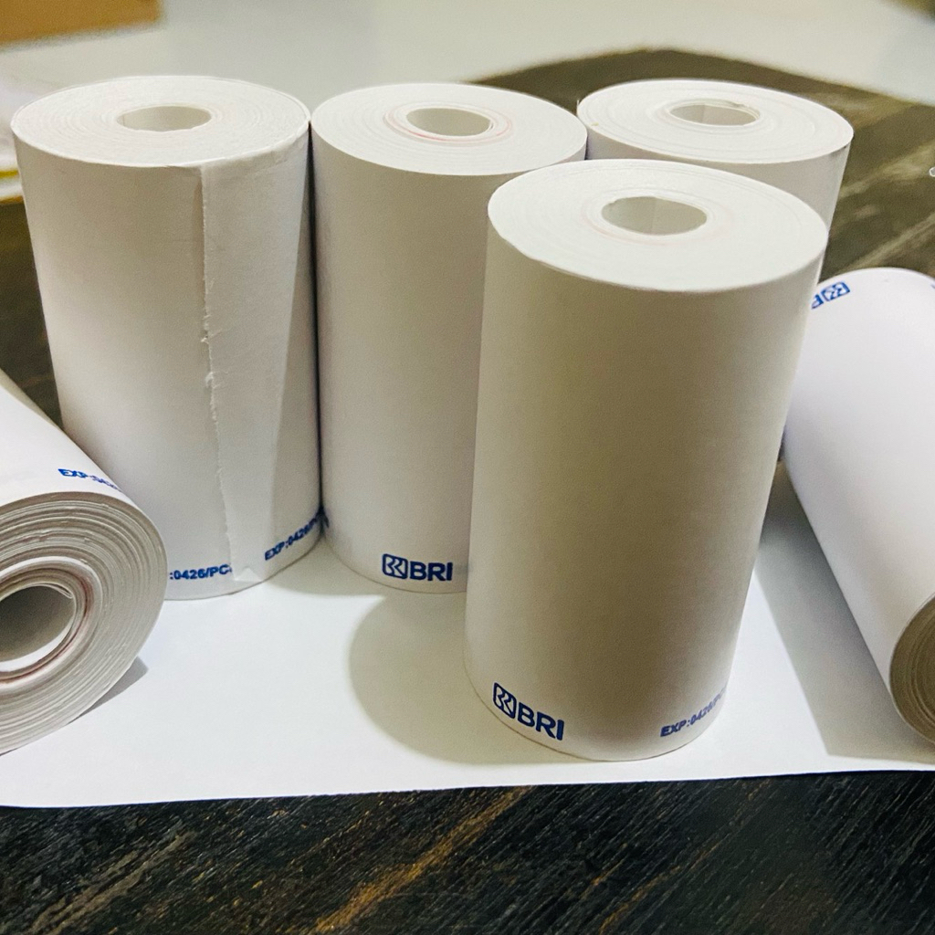 

kertas thermal bri 57x30 panjang 6-8 meter