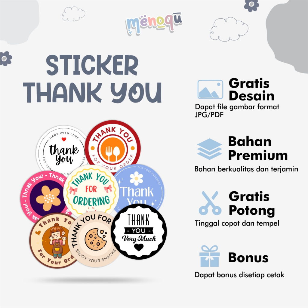 

STIKER THANKYOU / STIKER / STICKER / CETAK STIKER / STIKER BULAT / STIKER / STICKER KISS CUT / STIKER BULAT / STIKER LABEL / STIKER / LABEL MAKANAN / STIKER CUSTOM / STICKER LABEL / STICKER CUSTOM / LABEL /
