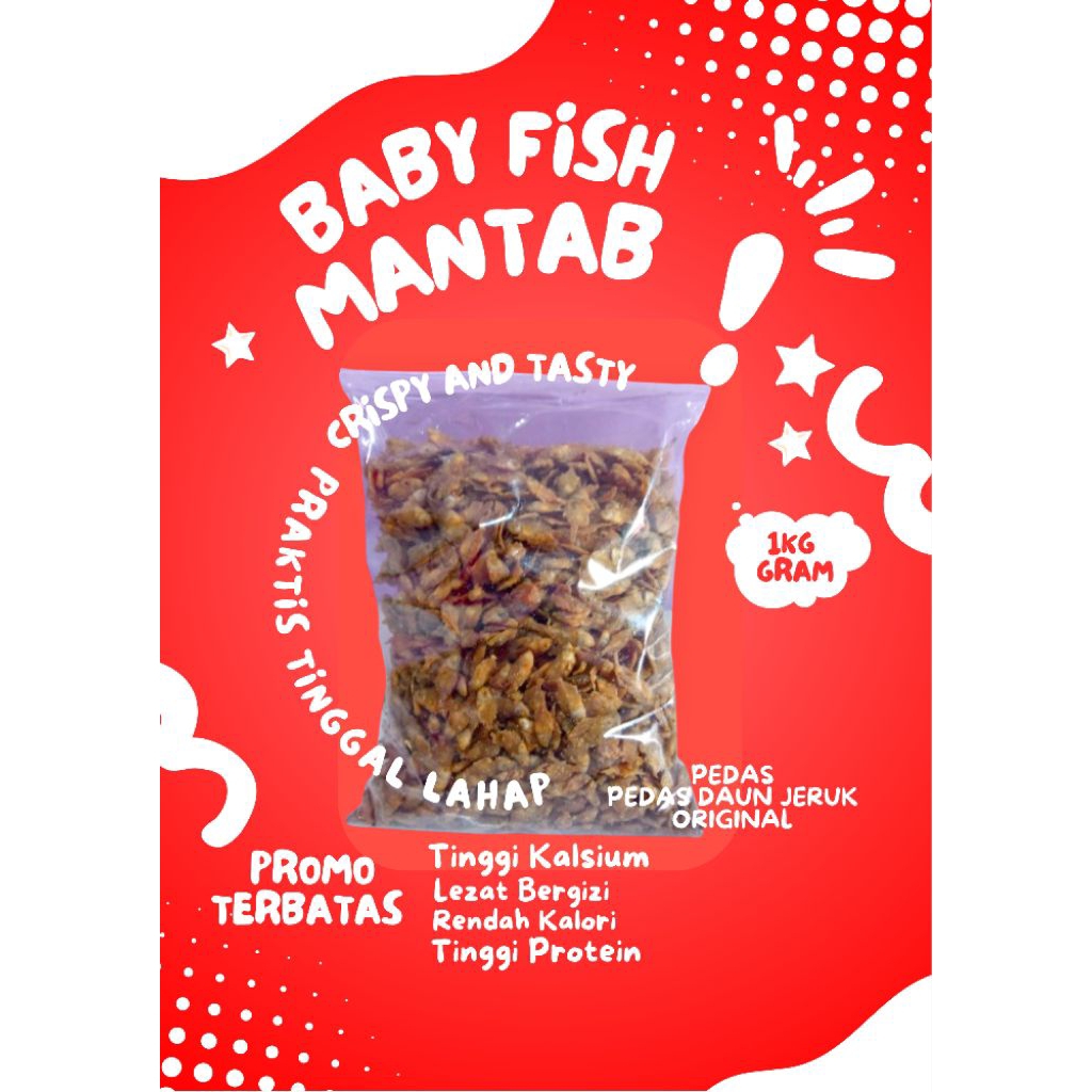 

NEW Ikan Crispy Pepetek Baby Fish Crispy 1Kg Baby Fish Crispy Ikan Kecil Crispy Gurih Dan Renyah 150 Gr