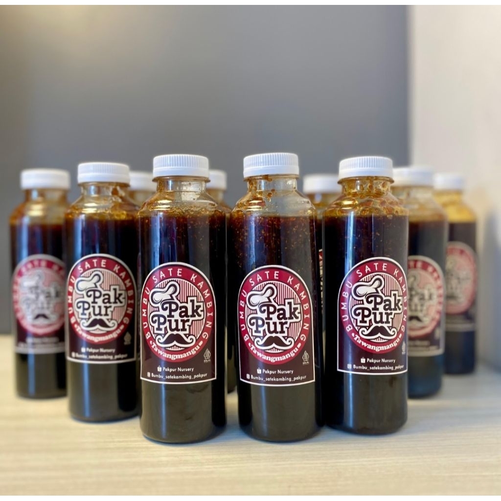 

Bumbu SATE ASLI dari SATE Kambing Pak PUR TAWANGMANGU 250 ml