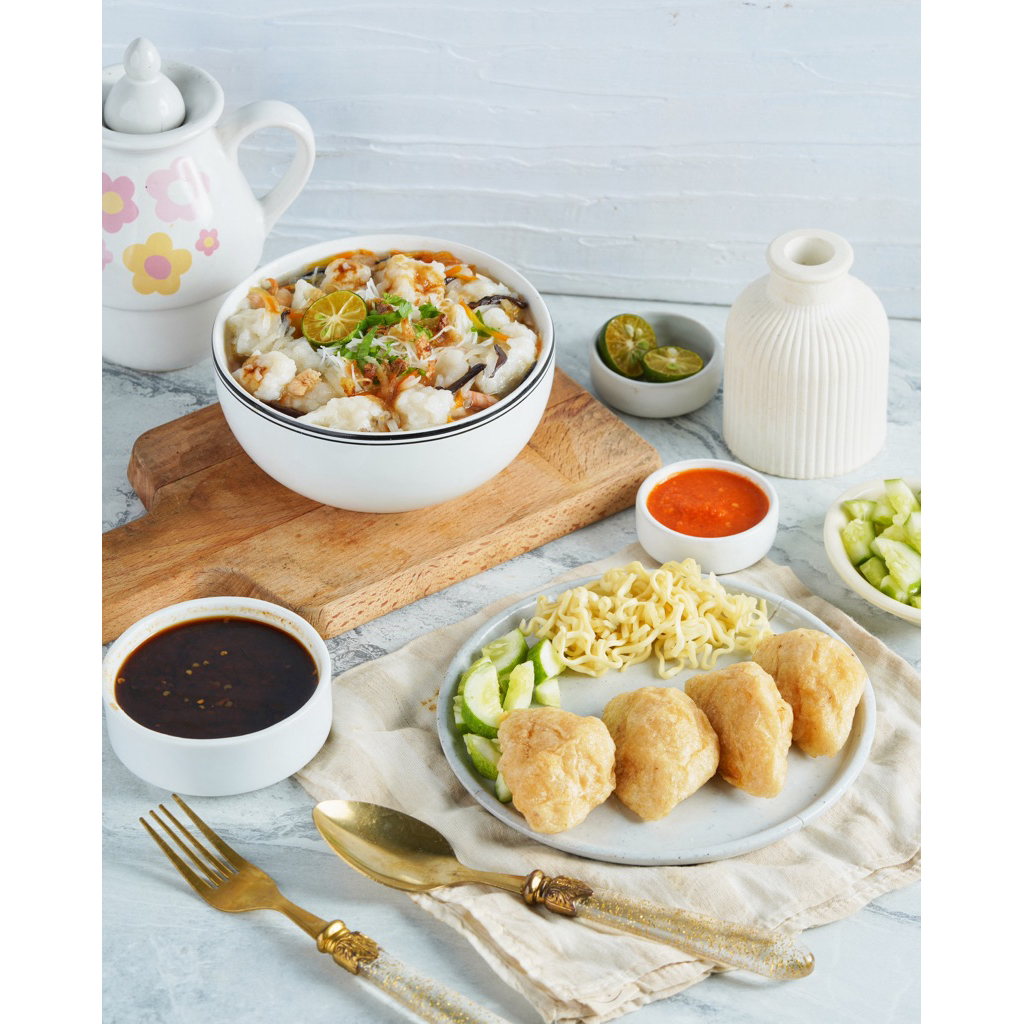 

Paket Pempek Selam Kecil dan Tekwan