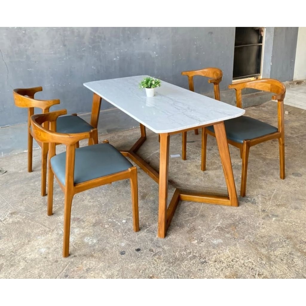 INVOICE TERMURAH MEJA MARMER/MEJA MAKAN MARMER/SET MEJA MAKAN MINIMALIS/MEJA MAKAN MODERN/SET MEJA M