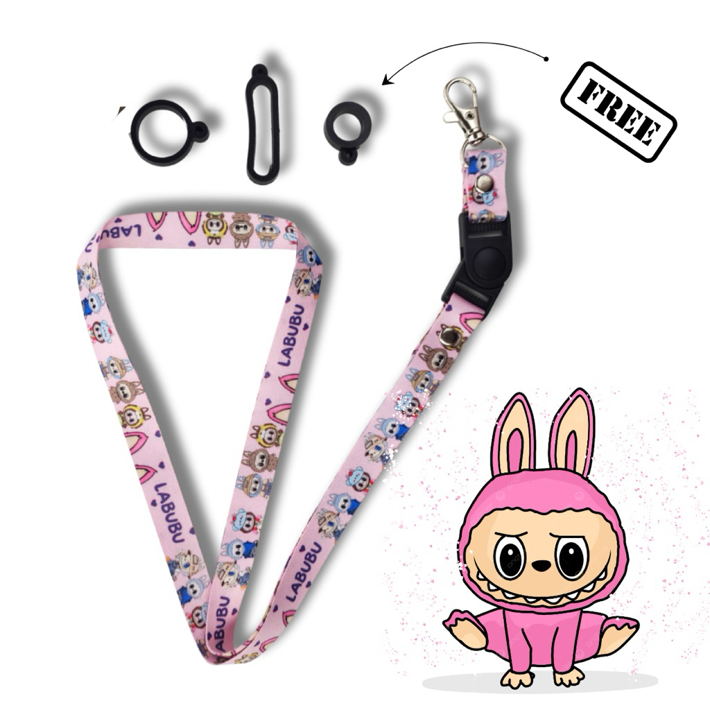

Lanyard Labubu by EL Lanyard Id Card Lanyard Tali HP Lanyard Anime Lanyard Custom Nama Lanyard Lucu Lanyard Aescthetic Lanyard Keren Lanyard Premium Lanyard Gantungan Kunci Motor Mobil Lanyard Unisex
