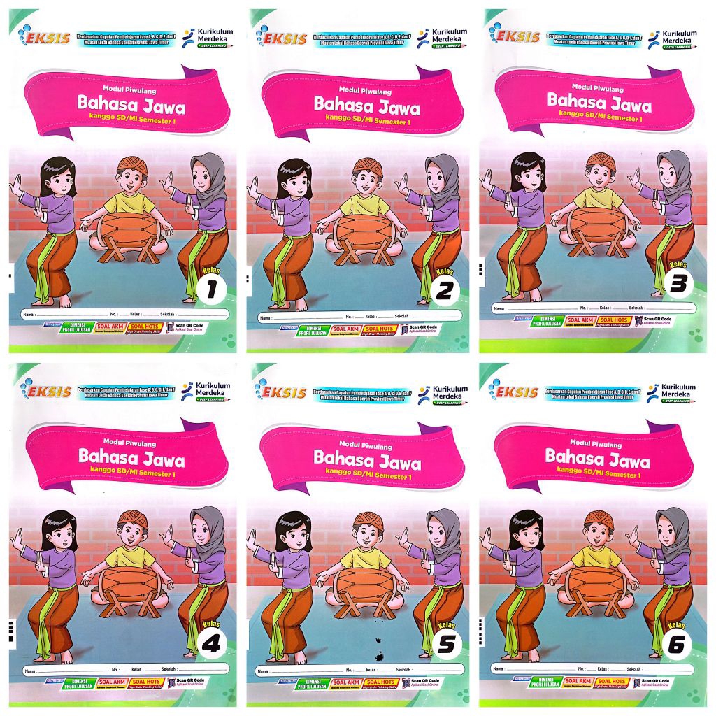BUKU LKS SD MI EKSIS BAHASA JAWA KELAS 1 2 3 4 5 6 SEMESTER 1 GANJIL KURIKULUM MERDEKA TA. 25/26 | L