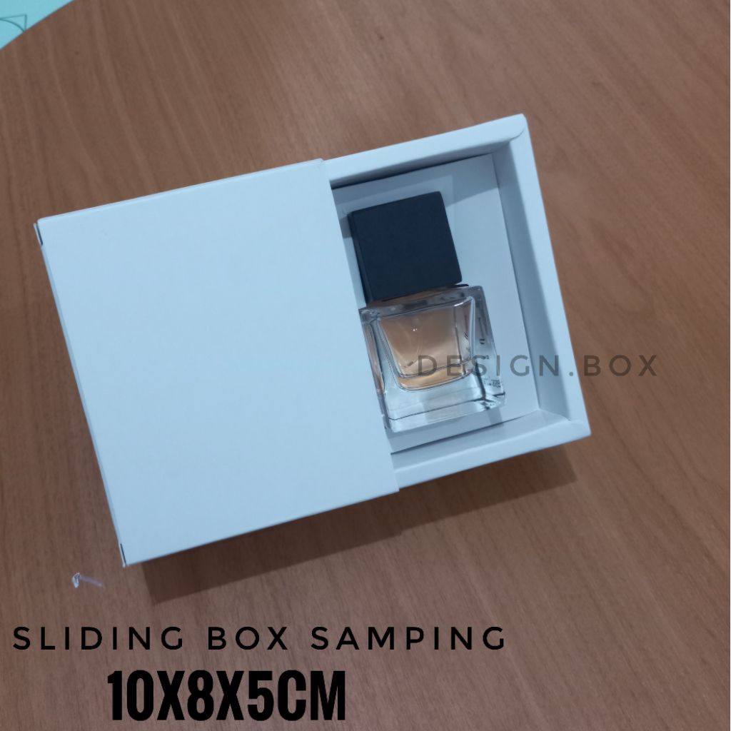 

SLIDING BOX UK 10X8X5CM | WARNA PUTIH