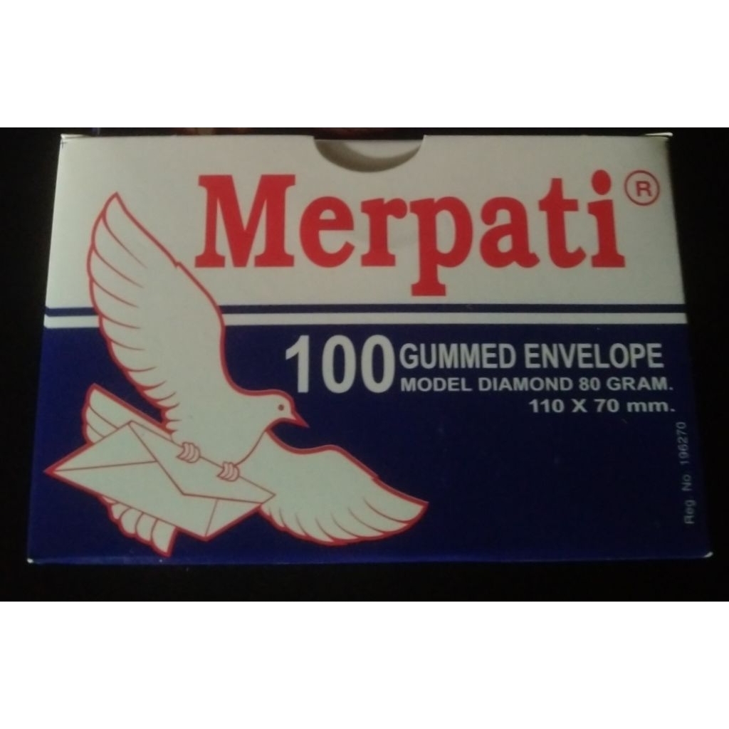 

Amplop merpati kecil 110x70 mm amplop kecil