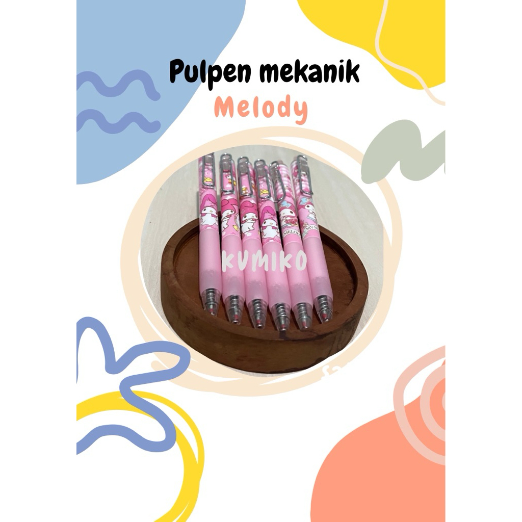 

Pena gel pulpen gel mekanik karakter fancy lucu