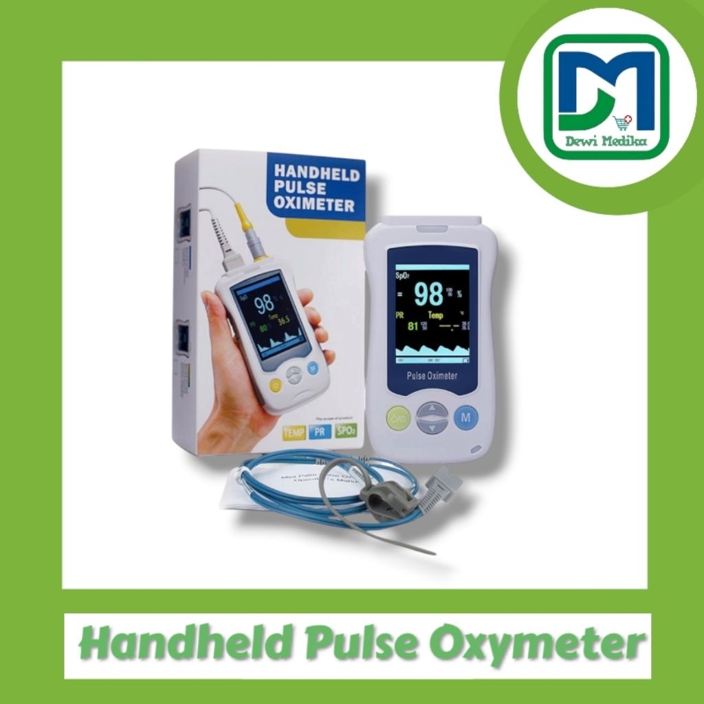 Handheld Pulse Oxymeter Yonker  Pulse Oksimeter Anak Bayi  Finger Pulse Oxymeter
