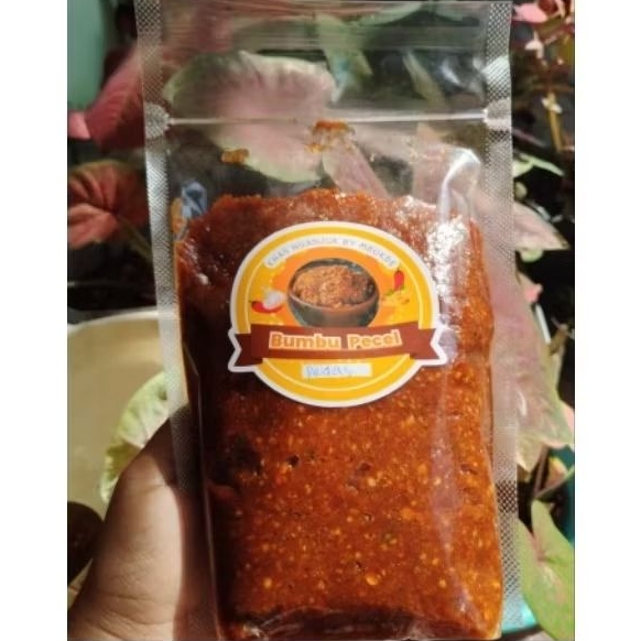 

Bumbu Pecel Khas Nganjuk Extra Pedas 500gram kemasan plastik