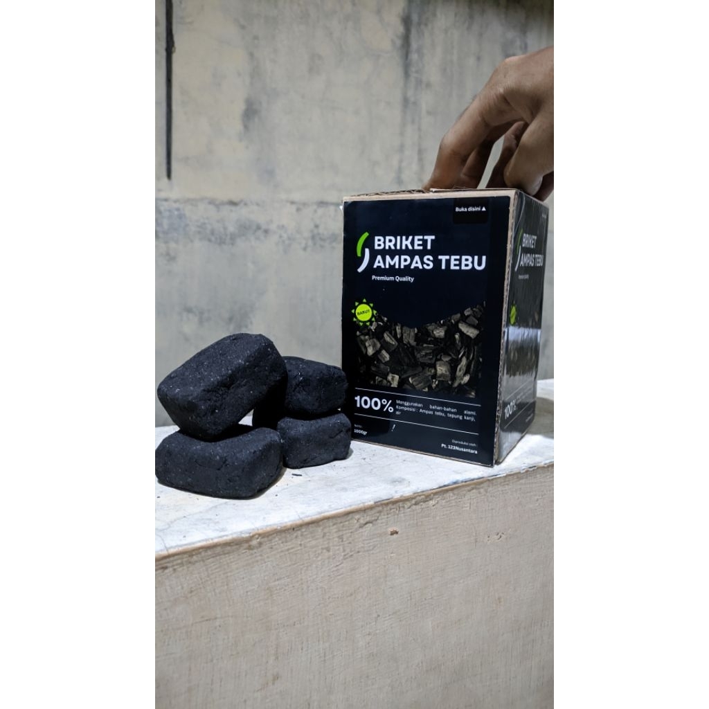 Scoviont - 100% Briket Ampas Tebu