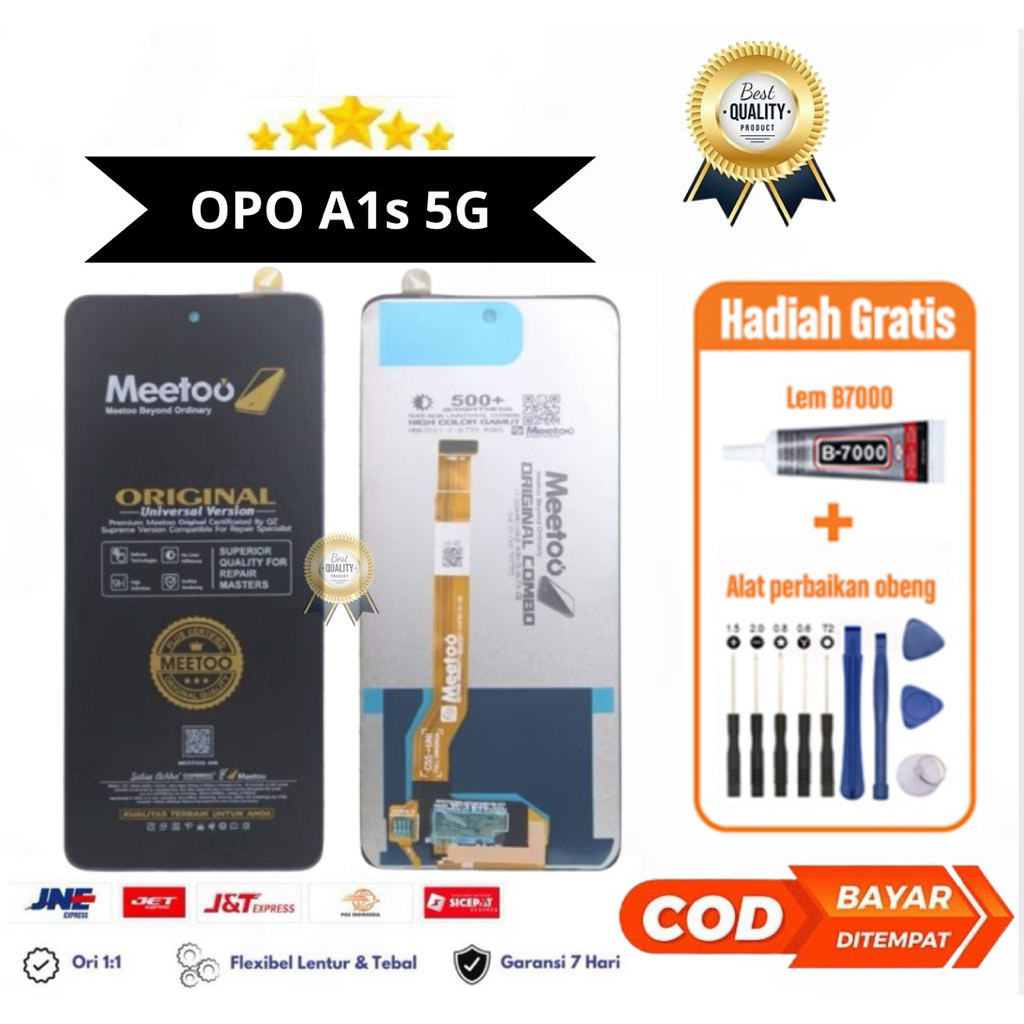 Lcd Touchscreen Opo A1s 5G Fullset Original Gratis lem obeng antigores