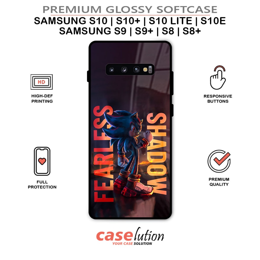 Glossy Softcase For SAMSUNG S10 | S10 PLUS | S10 LITE | S10 E | S9 | S9 PLUS | S8 | S8 PLUS [Sonic &