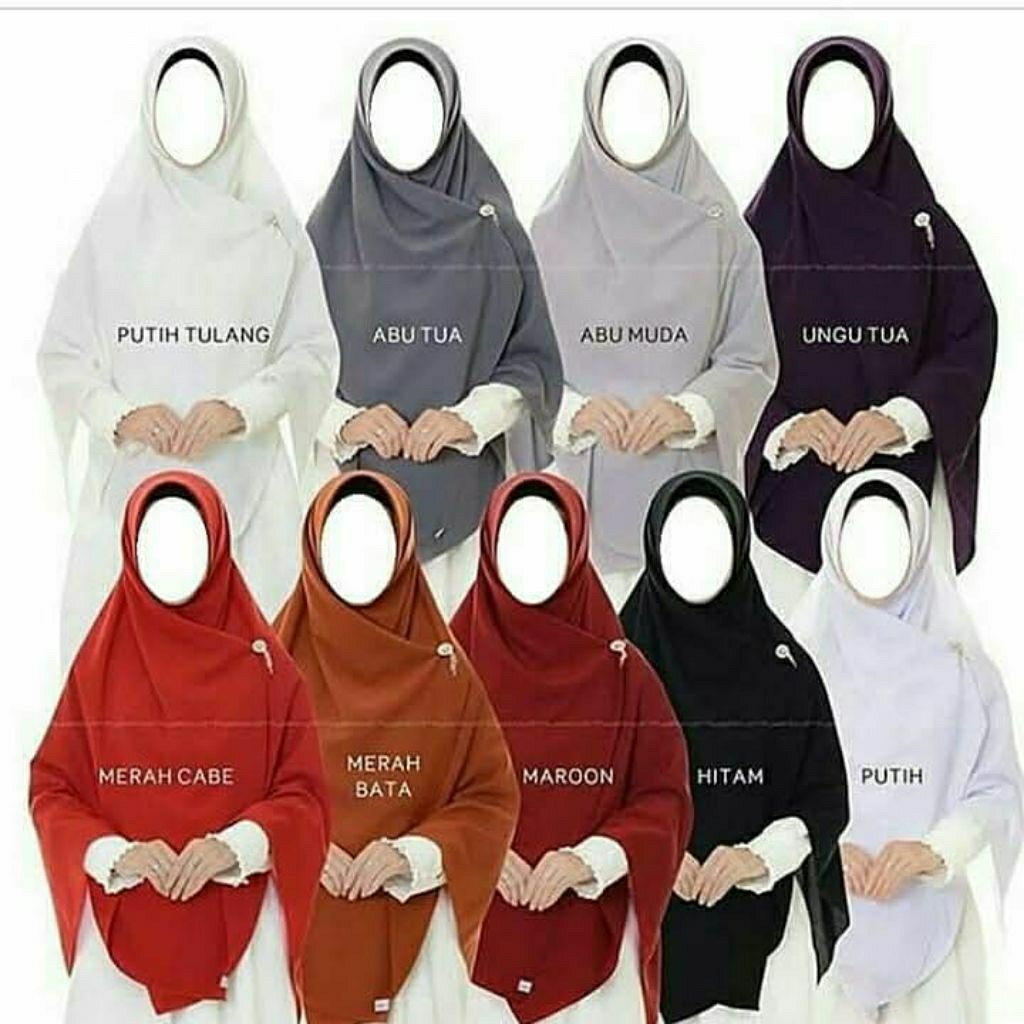 Caisya Hijab - Segi Empat 150x150 | Wolfis Premium | Jilbab Kerudung Syari Jilbab Wolfis