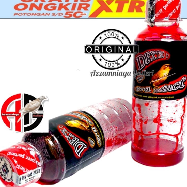 DEXTRO 87 PLECI ORIGINAL VITAMIN PLECI PRODUK OM ACUZ ORIGINAL DEXTRO 87 TUTUP MERAH