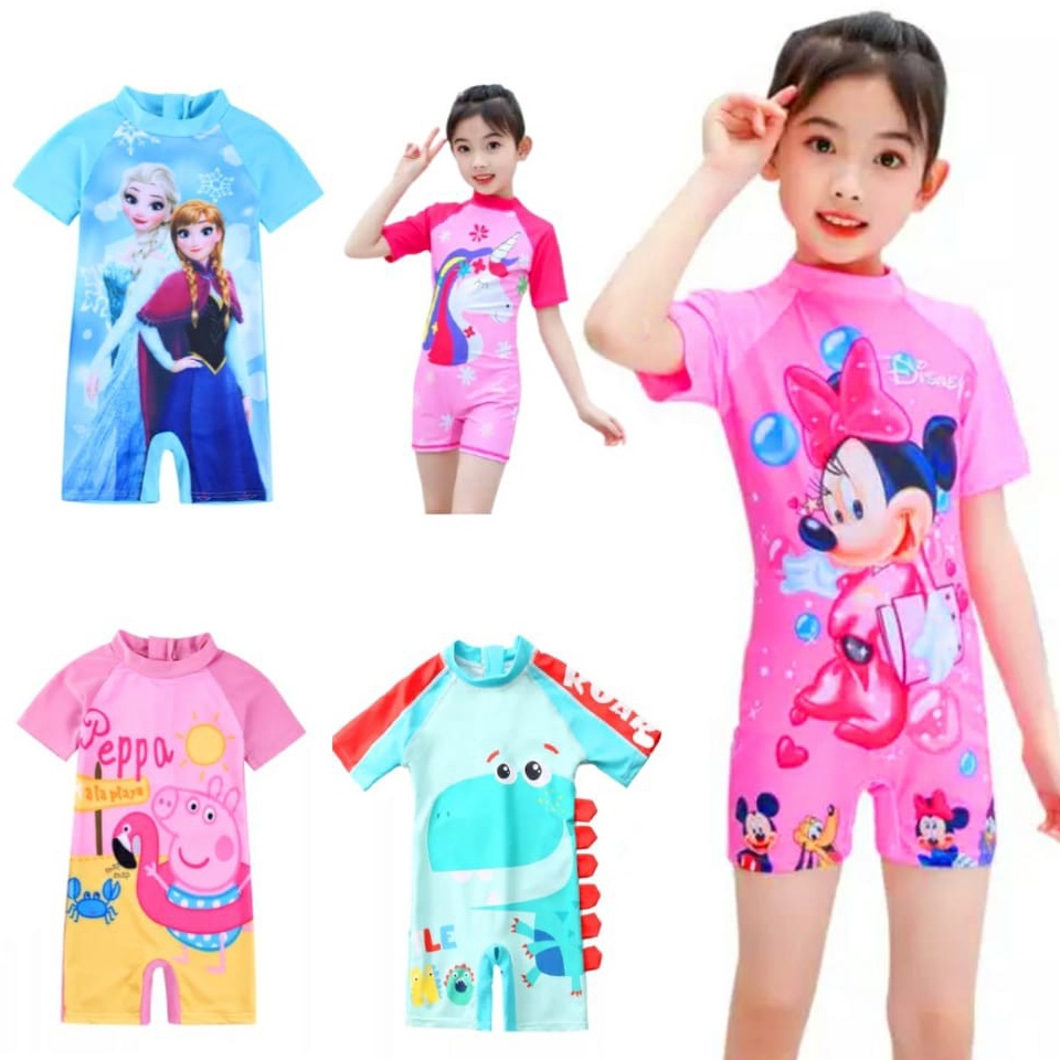 KODE A96U 1 TAHUN Free Ongkir COD Baju Renang Anak Perempuan Diving Baju Renang Bayi Baju Renang Ana