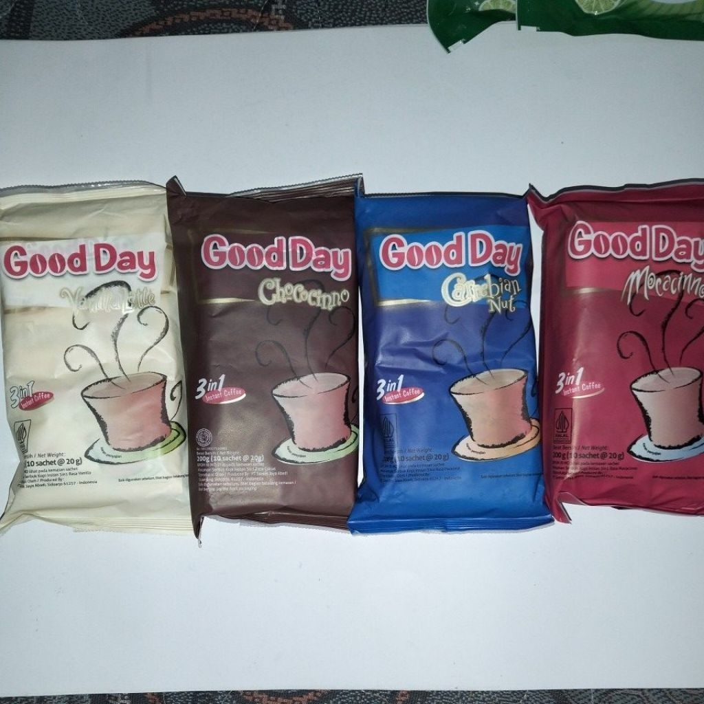 

Good day 3 in 1 200g(10 sachet @20g)