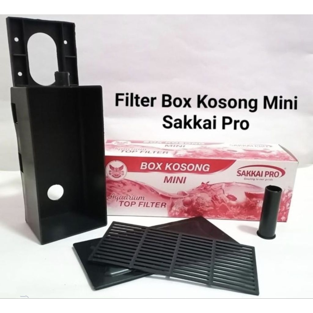 Filter box kosong mini sakkai pro box filter aquarium mini