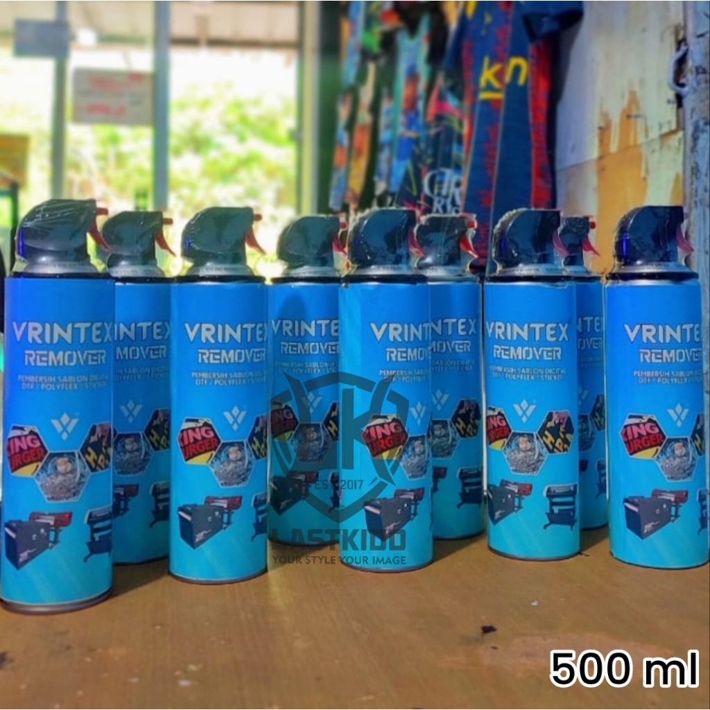 

REMOVER SEGALA JENIS SABLON DTF/PLASTISOL/POLYFLEX/RUBBER DLL/CAIRAN PENGHAPUS SABLON/PEMBERSIH SABLON