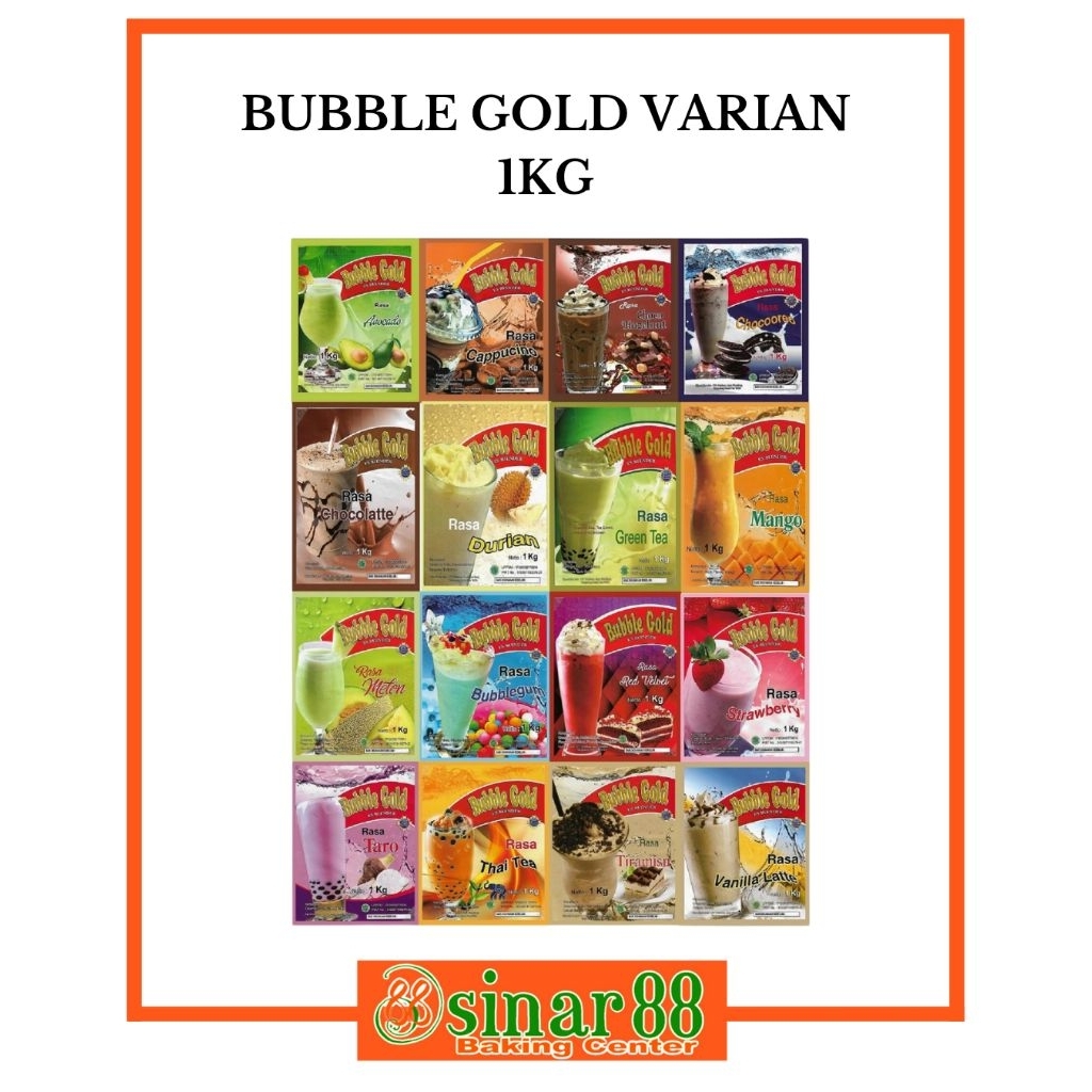 

Bubble Gold bubuk minuman