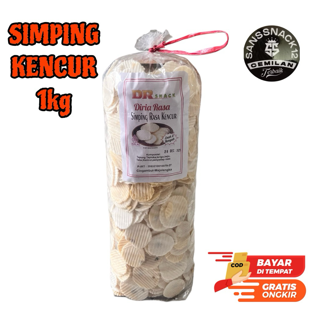 

Simping Kencur 1kg / Simping 1 ball