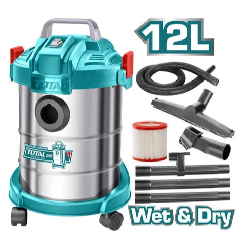 Vacuum Cleaner Wet Dry 12L Total TVC14122