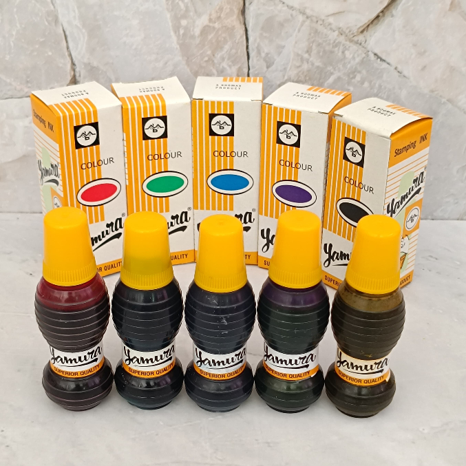 

SATUAN ( 1 BIJI ) Isi Ulang Tinta Bak Stempel YAMURA