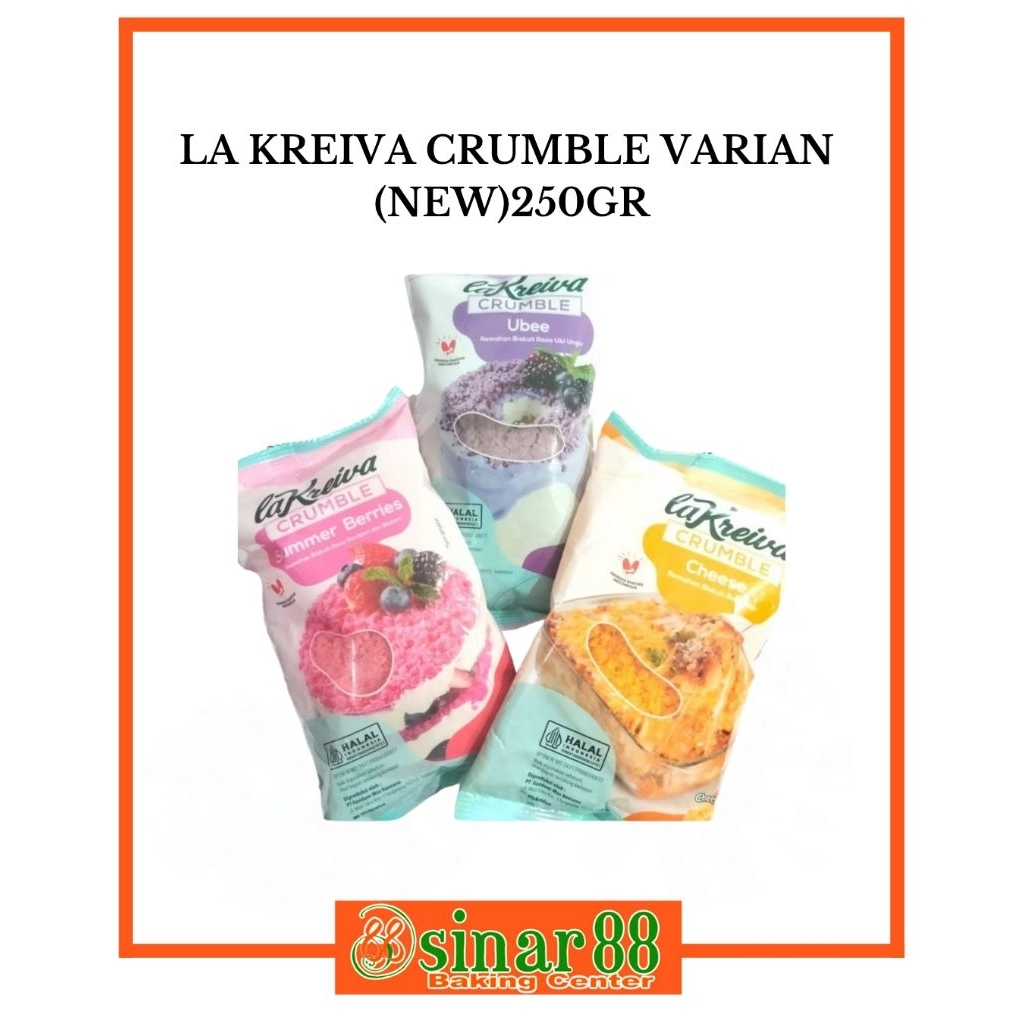 

LA KREIVA CRUMBLE 250GR NEW VARIAN